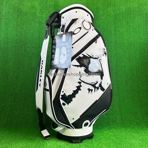 Oakley Golf Cart Bag Skull 18.0 5 x 47in 5-way Divider Pockets White 2025 Model - Picture 1 of 19