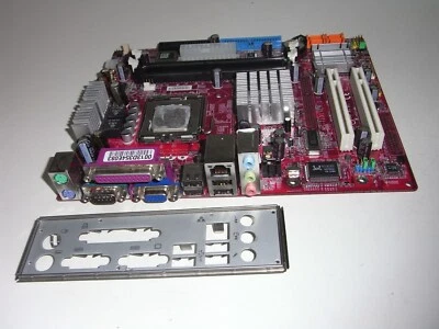MSI Mainboard MS-7131 & Intel Celeron D 346 CPU Sockel 775 T Computer Platine A5 - Bild 1 von 2
