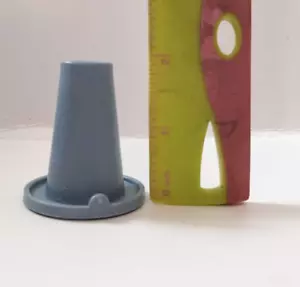 NUOVO Little Tikes Cozy Coupé/Camion TOP HAT TOOL parte di ricambio 2" blu grigio - Foto 1 di 4