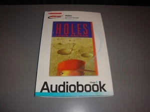 Holes Audiobook CD Louis Sachar Read 180 Scholastic Homeschool Teacher - Picture 1 of 7