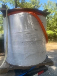 Carlon Riser-Gard Corrugated Flexible Conduit w/ Tape, 1-1/2", Orange, 1200' - Picture 1 of 2