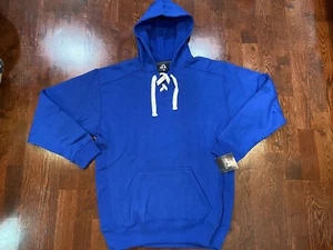 J.American Men's Hooded Sweat Shirt, Royal Blue, Suze Medium - Picture 1 of 5