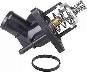 Conjunto de carcasa de termostato refrigerante motor repuesto para Chevy 15-11125 plateado - Imagen 1 de 6