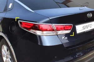 SAFE Chrome Taillight Garnish moldings 4pcs for Sep/2015 ~ 2017 KIA Optima - Picture 1 of 1