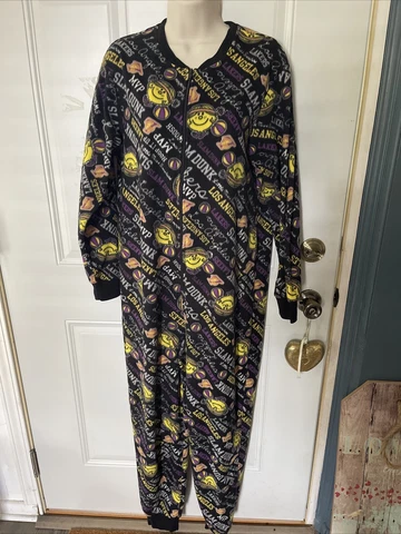 NBA Los Angeles Lakers Little Miss  Sunshine Footie Pajamas Cover