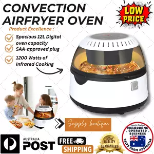 12L Convection Oven White Air Fryer Electric With Digital LCD Healthy By Spector - Picture 1 of 9