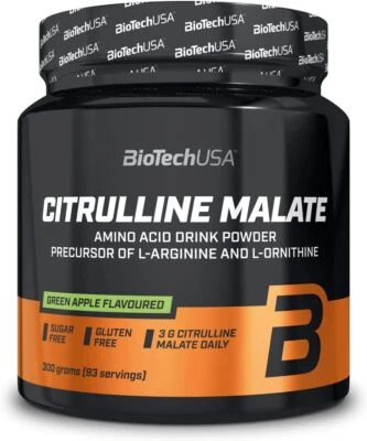 BioTechUSA Citrulline Malate 300g | Ideal For Endurance Sports & Bodybuilding