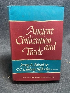 Ancient Civilization and Trade by Sabloff (1975, Hardcover) - Picture 1 of 1