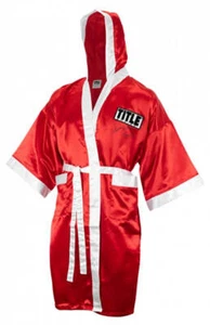 Thomas Hearns Signed Title Red Boxing Robe w/Hitman -(SCHWARTZ SPORTS COA) - Picture 1 of 2