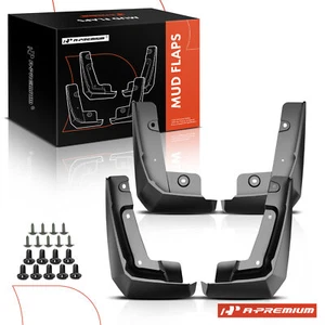 4x Black Mud Flaps Fender Splash Guards Front & Rear for Ford Mustang Mach-E - Picture 1 of 9