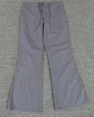 Cherokee Workwear Scrub Pants Womens XS Gray Drawstring Waist Pockets - Image 1 of 4
