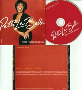 Patti LaBelle When you talk about love PROMO (1997, CD Single) LIKE NEW - Picture 1 of 1