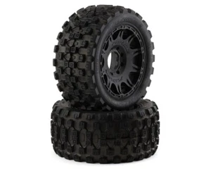 Pro-Line Badlands MX57 5.7" Pre-Mounted 1/6 Monster Truck Tires (Black) (2) (Z3) - Picture 1 of 4