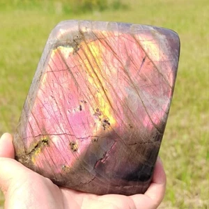 1197g A+Natural Labradorite Quartz Crystal Spectrolite Mineral Specimen Healing - Picture 1 of 21