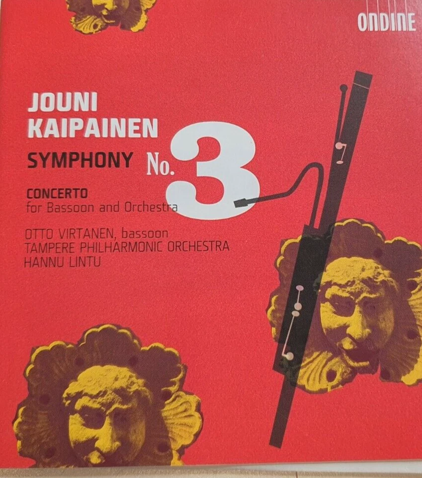 Concierto sinfónico nº 3 Jouni Kaipainen para orquesta de fagot Tampere Hannu Lintu Foto 1 de 4