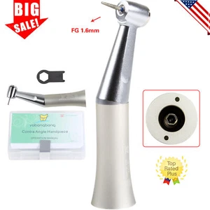 NSK Style Dental Slow/Low Speed FG 1.6mm Burs Contra Angle Handpiece Push Button - Picture 1 of 10