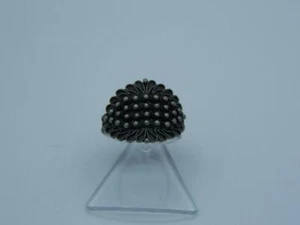 ANELLO FEDE SARDA IN FILIGRANA ARGENTO BRUNITO 925/00 ANFS0011 - Picture 1 of 2