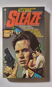 Sleaze by L.A. Morse 1985 Avon 1st Printing Paperback - Imagen 1 de 7