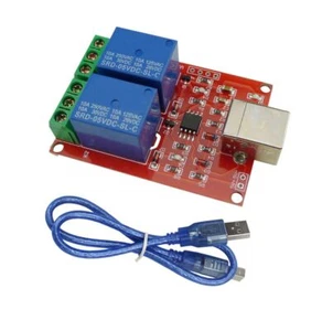 Smart Électronique 2 canaux DC5V Relay Module/Ordinateur USB Contrôle Commuta... - Photo 1/6