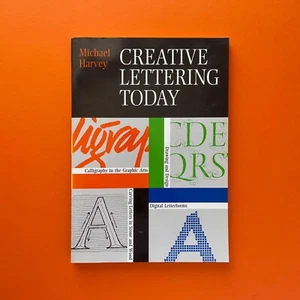Creative Lettering Today (1996) Kalligrafie Typografie Grafikdesign - Bild 1 von 8