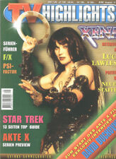 Zeitschrift TV Highlights (Television) Nr.34 - 8/98 Cover Lucy Lawless (Xena)