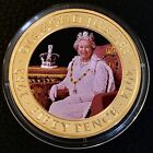 Diamentowy jubileusz królowej 1952-2012 Jersey Moneta pięćdziesiąt pensów 2011.