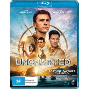 UNCHARTED BLU-RAY, NEW & SEALED, 110522, FREE POST - Picture 1 of 1