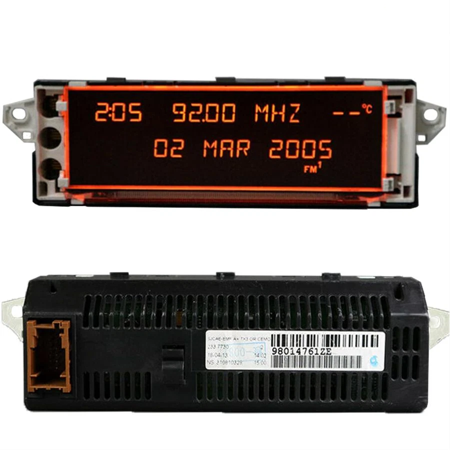 Bildschirme Display Multifunktion Typ A für Peugeot 307 308 408 Citroen C3 C4 - Bild 1 von 4