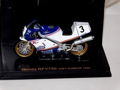 HONDA 750 J.DUNLOP GANADOR 1985 #3 IXO JUNIOR BIXJ000010 1/24 Foto 1 de 3