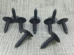 FORD DISCOVERY CLIP RIVESTIMENTO TESTA RIVESTIMENTO TETTO NERO x10 - Foto 1 di 8