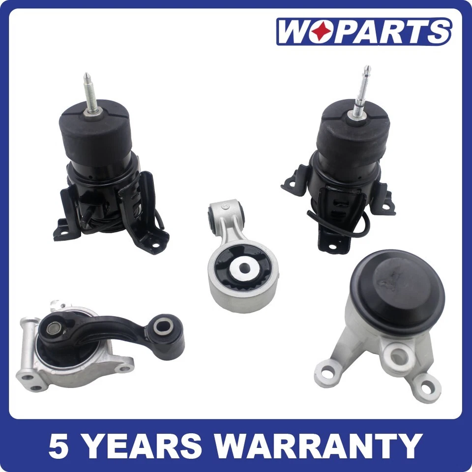 5PC Engine AND Torque Strut Mount Fit For 2009-2014 Nissan Murano/Quest 3.5L A/T - Image 1 of 4