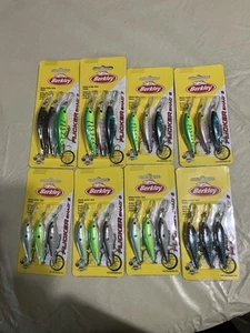 Flicker Shad Berkley, Lot Of 24. Size 7. -2 Pkgs. Size 5. -6 Pkgs. Great Lures. - Picture 1 of 24