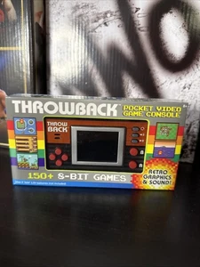 Throw Back Retro Pocket Handheld Classic Electronic Video Game with Color Screen - Picture 1 of 2