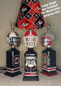 Georgia Bulldogs Helm Handarbeit Lampe NCAA - Bild 1 von 3