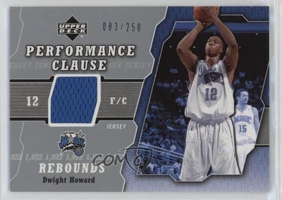 2005-06 Upper Deck Performance Clause Джерси /250 Дуайт Ховард #PCJ-DH HOF n1u - Изображение 1 из 3