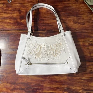 BOC Born Concepts White Faux Leather Purse Shoulder Handbag. - Picture 1 of 23