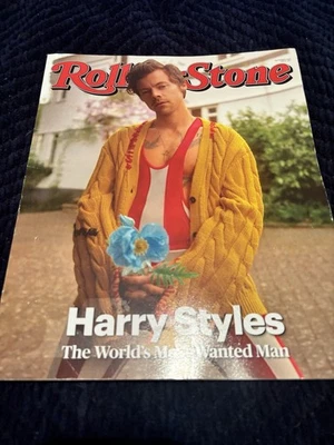 HARRY STYLES THE WORLD’S MOST WANTED MAN ROLLING STONE MAGAZINE  SEPTEMBER 2022 - Image 1 of 3