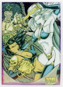 Lady Death series 4 Wicked Ways - Fractal parallel card #84 [Krome Prod 1997] - Picture 1 of 1