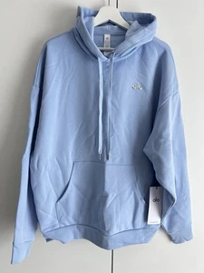 Alo Yoga Accolade Hoodie Pullover Large Seashell Blue Size L BNWT Sold out - Picture 1 of 6