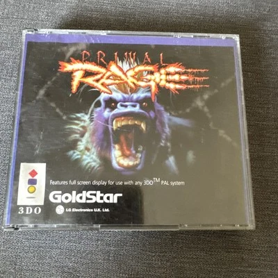 Primal Rage Panasonic 3DO Complete PAL Version  - Image 1 of 4
