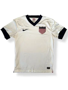 Rare USA SOCCER USMNT 2013-2014 Home Centennial Year Jersey 518734-105 sz M - Picture 1 of 10