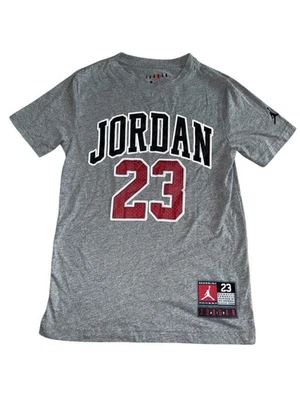 Air Jordan Boys Texture Knit Basketball Tee Shirt Size M(10-12) - Image 1 of 4