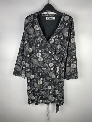 Vintage JIL SANDER Womens Cotton Floral Kimono Top Blouse Size M - Image 1 of 4