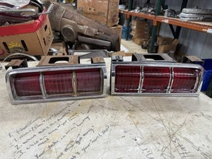1964 64 Oldsmobile F85 442 Cutlass Tail Lights SET OEM LH RH 5954977 5954978 - Picture 1 of 10