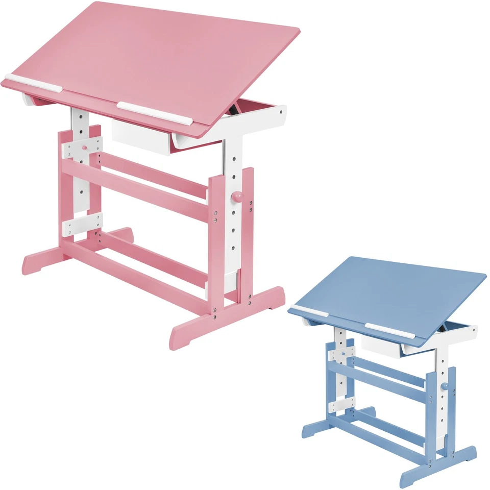 Jugendschreibtisch Schreibtisch höhenverstellbar neigbar für Kinder Schüler NEU - Bild 1 von 1