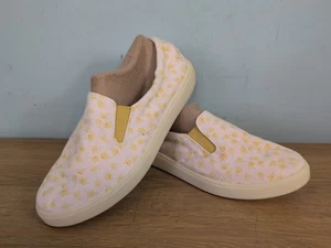Ladies Hotter Comfort Tara Floral Shoes Slip On Trainers Size Uk 7EEE Extra Wide - Picture 1 of 16