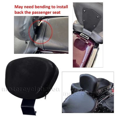 2008-up Suzuki Boulevard C50 C90 VL800 Подушка Спинки Драйвера (заводской дефект) - Изображение 1 из 4