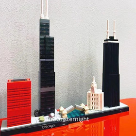 ARCHITECTURE: Chicago (21033) - Complete Bricks -New Sealed (bagged) Retired set