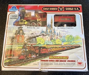 Vintage 1988 Walt Disney World R.R. Zugset kabellos - wiederaufladbar OVP - Bild 1 von 13