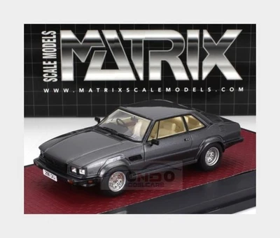 1:43 MATRIX De Tomaso Longchamp Gts/E 1988 Grey Met MX40404-032 - Immagine 1 di 2